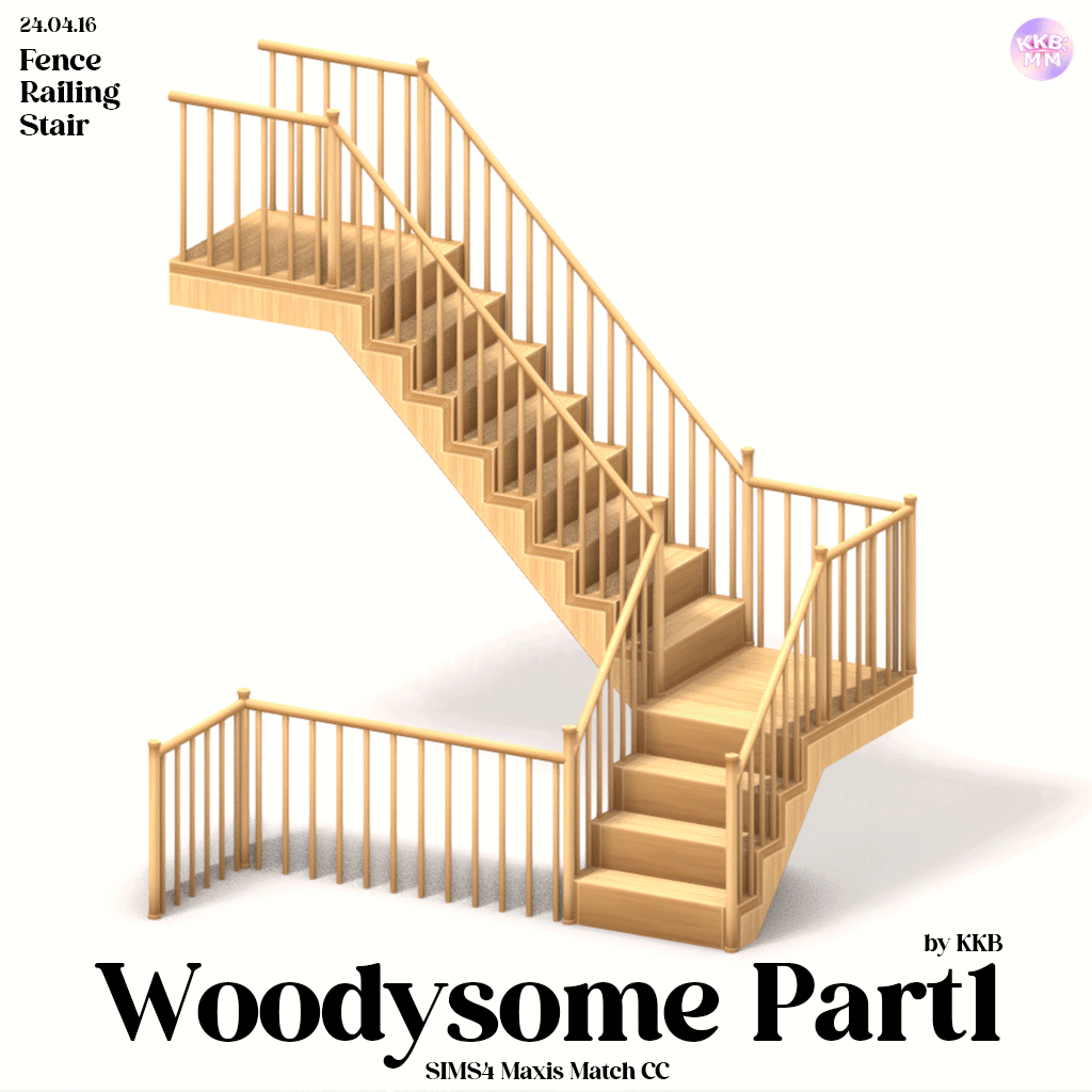 Скриншот мода Лестница Woodysome Part1